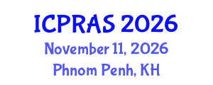International Conference on Plastic, Reconstructive and Aesthetic Surgery (ICPRAS) November 11, 2026 - Phnom Penh, Cambodia International Conference on Plastic, Reconstructive and Aesthetic Surgery (ICPRAS) November 11, 2026 - Phnom Penh, Cambodia