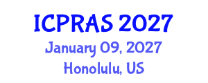International Conference on Plastic, Reconstructive and Aesthetic Surgery (ICPRAS) January 09, 2027 - Honolulu, United States International Conference on Plastic, Reconstructive and Aesthetic Surgery (ICPRAS) January 09, 2027 - Honolulu, United States