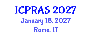 International Conference on Plastic, Reconstructive and Aesthetic Surgery (ICPRAS) January 18, 2027 - Rome, Italy International Conference on Plastic, Reconstructive and Aesthetic Surgery (ICPRAS) January 18, 2027 - Rome, Italy