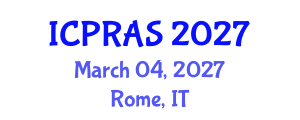 International Conference on Plastic, Reconstructive and Aesthetic Surgery (ICPRAS) March 04, 2027 - Rome, Italy International Conference on Plastic, Reconstructive and Aesthetic Surgery (ICPRAS) March 04, 2027 - Rome, Italy