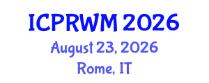 International Conference on Plastic Recycling and Waste Management (ICPRWM) August 23, 2026 - Rome, Italy