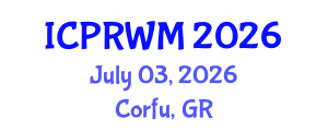 International Conference on Plastic Recycling and Waste Management (ICPRWM) July 03, 2026 - Corfu, Greece International Conference on Plastic Recycling and Waste Management (ICPRWM) July 03, 2026 - Corfu, Greece