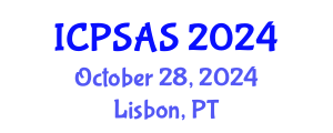 International Conference on Plastic Surgery and Aesthetic Surgery (ICPSAS) October 28, 2024 - Lisbon, Portugal