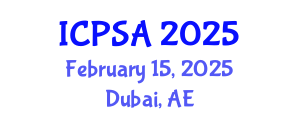 International Conference on Plastic Surgery and Aesthetics (ICPSA) February 15, 2025 - Dubai, United Arab Emirates