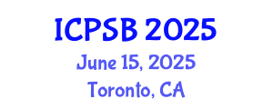 International Conference on Plastic Surgery and Burns (ICPSB) June 15, 2025 - Toronto, Canada