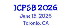 International Conference on Plastic Surgery and Burns (ICPSB) June 15, 2026 - Toronto, Canada