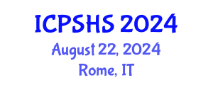 International Conference on Plastic Surgery and Hand Surgery (ICPSHS) August 22, 2024 - Rome, Italy