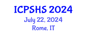 International Conference on Plastic Surgery and Hand Surgery (ICPSHS) July 22, 2024 - Rome, Italy