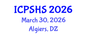 International Conference on Plastic Surgery and Hand Surgery (ICPSHS) March 30, 2026 - Algiers, Algeria International Conference on Plastic Surgery and Hand Surgery (ICPSHS) March 30, 2026 - Algiers, Algeria