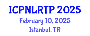 International Conference on Play-Based Learning, Rough and Tumble Play (ICPNLRTP) February 10, 2025 - Istanbul, Turkey