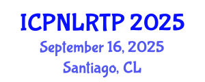 International Conference on Play-Based Learning, Rough and Tumble Play (ICPNLRTP) September 16, 2025 - Santiago, Chile