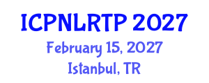 International Conference on Play-Based Learning, Rough and Tumble Play (ICPNLRTP) February 15, 2027 - Istanbul, Turkey