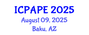 International Conference on Poaching and Anti-Poaching Efforts (ICPAPE) August 09, 2025 - Baku, Azerbaijan