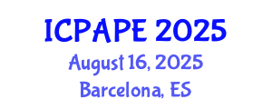 International Conference on Poaching and Anti-Poaching Efforts (ICPAPE) August 16, 2025 - Barcelona, Spain