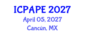 International Conference on Poaching and Anti-Poaching Efforts (ICPAPE) April 05, 2027 - Cancún, Mexico International Conference on Poaching and Anti-Poaching Efforts (ICPAPE) April 05, 2027 - Cancún, Mexico