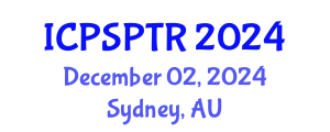 International Conference on Police Studies, Policing Theory and Research (ICPSPTR) December 02, 2024 - Sydney, Australia