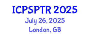 International Conference on Police Studies, Policing Theory and Research (ICPSPTR) July 26, 2025 - London, United Kingdom