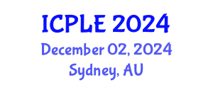 International Conference on Policing and Law Enforcement (ICPLE) December 02, 2024 - Sydney, Australia