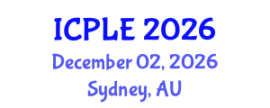International Conference on Policing and Law Enforcement (ICPLE) December 02, 2026 - Sydney, Australia International Conference on Policing and Law Enforcement (ICPLE) December 02, 2026 - Sydney, Australia