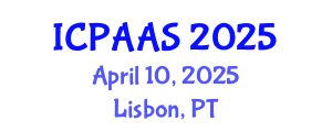 International Conference on Political and Administrative Sciences (ICPAAS) April 10, 2025 - Lisbon, Portugal