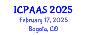 International Conference on Political and Administrative Sciences (ICPAAS) February 17, 2025 - Bogota, Colombia