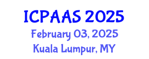 International Conference on Political and Administrative Sciences (ICPAAS) February 03, 2025 - Kuala Lumpur, Malaysia