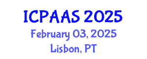 International Conference on Political and Administrative Sciences (ICPAAS) February 03, 2025 - Lisbon, Portugal