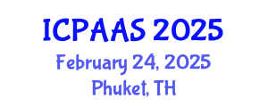 International Conference on Political and Administrative Sciences (ICPAAS) February 24, 2025 - Phuket, Thailand