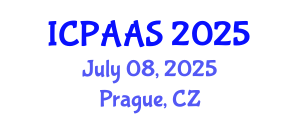 International Conference on Political and Administrative Sciences (ICPAAS) July 08, 2025 - Prague, Czechia