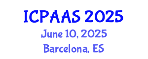 International Conference on Political and Administrative Sciences (ICPAAS) June 10, 2025 - Barcelona, Spain