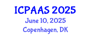 International Conference on Political and Administrative Sciences (ICPAAS) June 10, 2025 - Copenhagen, Denmark