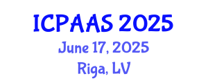 International Conference on Political and Administrative Sciences (ICPAAS) June 17, 2025 - Riga, Latvia