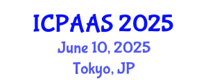 International Conference on Political and Administrative Sciences (ICPAAS) June 10, 2025 - Tokyo, Japan