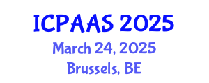 International Conference on Political and Administrative Sciences (ICPAAS) March 24, 2025 - Brussels, Belgium