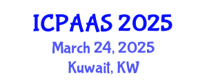 International Conference on Political and Administrative Sciences (ICPAAS) March 24, 2025 - Kuwait, Kuwait