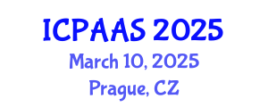 International Conference on Political and Administrative Sciences (ICPAAS) March 10, 2025 - Prague, Czechia