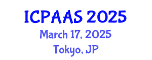 International Conference on Political and Administrative Sciences (ICPAAS) March 17, 2025 - Tokyo, Japan