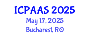 International Conference on Political and Administrative Sciences (ICPAAS) May 17, 2025 - Bucharest, Romania