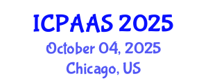 International Conference on Political and Administrative Sciences (ICPAAS) October 04, 2025 - Chicago, United States