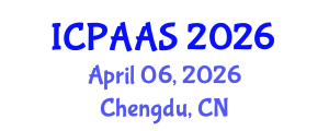 International Conference on Political and Administrative Sciences (ICPAAS) April 06, 2026 - Chengdu, China International Conference on Political and Administrative Sciences (ICPAAS) April 06, 2026 - Chengdu, China