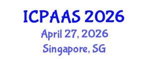 International Conference on Political and Administrative Sciences (ICPAAS) April 27, 2026 - Singapore, Singapore International Conference on Political and Administrative Sciences (ICPAAS) April 27, 2026 - Singapore, Singapore