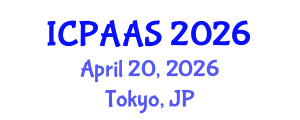 International Conference on Political and Administrative Sciences (ICPAAS) April 20, 2026 - Tokyo, Japan International Conference on Political and Administrative Sciences (ICPAAS) April 20, 2026 - Tokyo, Japan