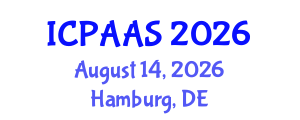 International Conference on Political and Administrative Sciences (ICPAAS) August 14, 2026 - Hamburg, Germany International Conference on Political and Administrative Sciences (ICPAAS) August 14, 2026 - Hamburg, Germany