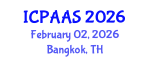 International Conference on Political and Administrative Sciences (ICPAAS) February 02, 2026 - Bangkok, Thailand International Conference on Political and Administrative Sciences (ICPAAS) February 02, 2026 - Bangkok, Thailand