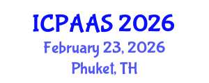 International Conference on Political and Administrative Sciences (ICPAAS) February 23, 2026 - Phuket, Thailand International Conference on Political and Administrative Sciences (ICPAAS) February 23, 2026 - Phuket, Thailand