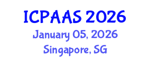 International Conference on Political and Administrative Sciences (ICPAAS) January 05, 2026 - Singapore, Singapore International Conference on Political and Administrative Sciences (ICPAAS) January 05, 2026 - Singapore, Singapore