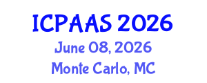 International Conference on Political and Administrative Sciences (ICPAAS) June 08, 2026 - Monte Carlo, Monaco International Conference on Political and Administrative Sciences (ICPAAS) June 08, 2026 - Monte Carlo, Monaco