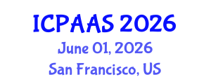International Conference on Political and Administrative Sciences (ICPAAS) June 01, 2026 - San Francisco, United States International Conference on Political and Administrative Sciences (ICPAAS) June 01, 2026 - San Francisco, United States