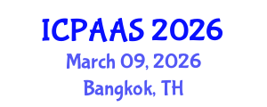 International Conference on Political and Administrative Sciences (ICPAAS) March 09, 2026 - Bangkok, Thailand International Conference on Political and Administrative Sciences (ICPAAS) March 09, 2026 - Bangkok, Thailand