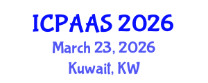 International Conference on Political and Administrative Sciences (ICPAAS) March 23, 2026 - Kuwait, Kuwait International Conference on Political and Administrative Sciences (ICPAAS) March 23, 2026 - Kuwait, Kuwait